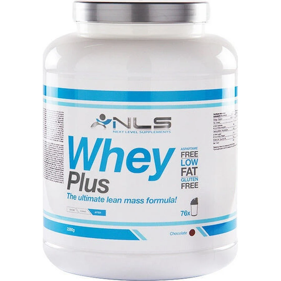 NLS Whey Plus Сывороточный протеин без глютена со вкусом шоколада 2,28 кг: цены и характеристики