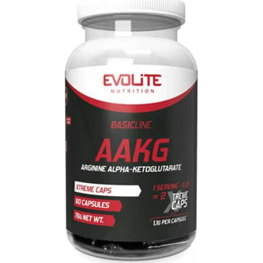 Evolite AAKG Xtreme 60 капсул без смаку: ціни та характеристики