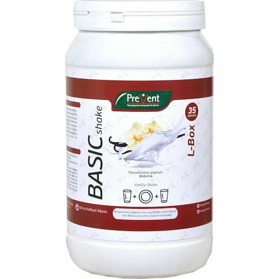 PreVent Basic Shake Добавка для схуднення 581гр Ваніль: ціни та характеристики