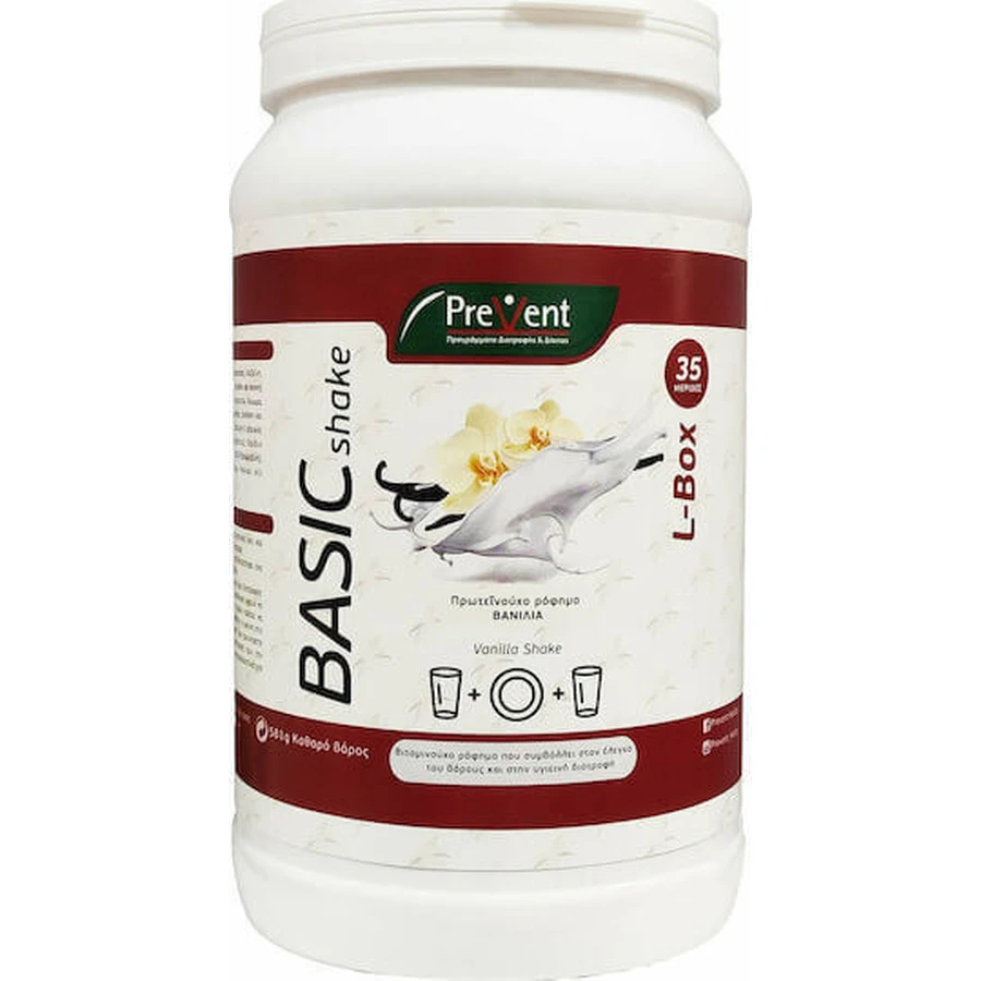 PreVent Basic Shake Добавка для схуднення 581гр Ваніль: ціни та характеристики