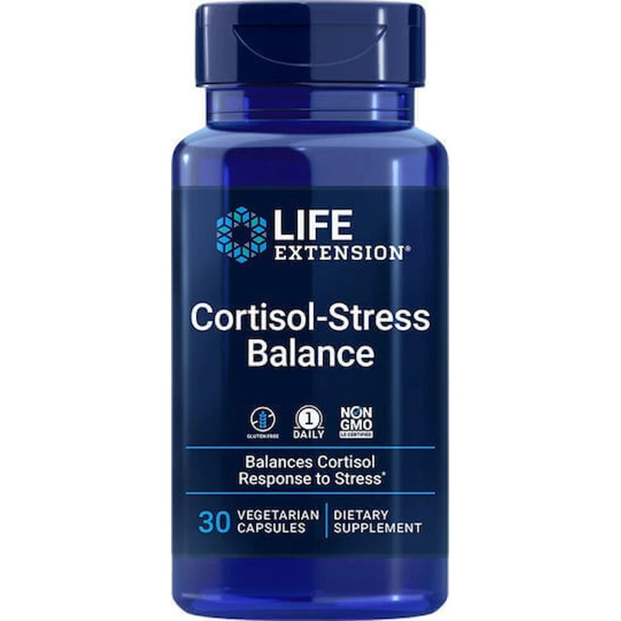 Life Extension Cortisol Stress Balance Пригнічення тривоги та стресу 30 капс.: ціни та характеристики