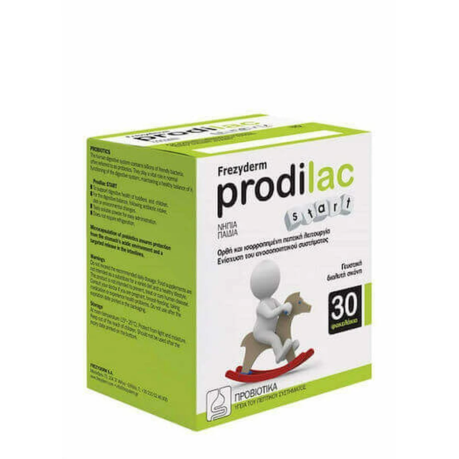 Frezyderm Prodilac Start Пробіотики для дітей 30 пакетиків: ціни та характеристики