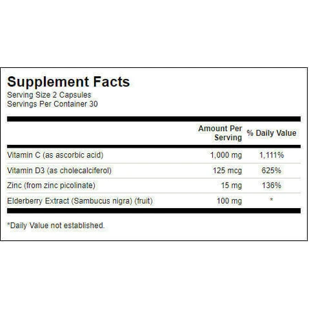 Swanson Potency Ultimate Immune Defence Імунна добавка для підвищення імунітету 60 капс.: ціни та характеристики