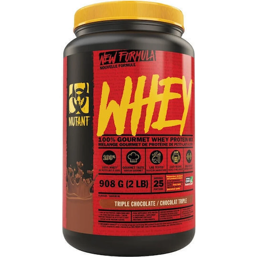 Mutant Gourmet Whey Protein Сывороточный протеин со вкусом тройного шоколада 908 гр.: цены и характеристики