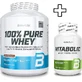 Biotech Usa 100% Pure Whey 2270g Black Bisquit и Biotech Usa Vitabolic 30 Tablets Personalised Pack