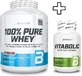 Biotech Usa 100% Pure Whey 2270g Black Bisquit и Biotech Usa Vitabolic 30 Tablets Personalised Pack