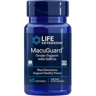 Life Extension MacuGuard Харчова добавка Спеціальна 60 м'яких гелів