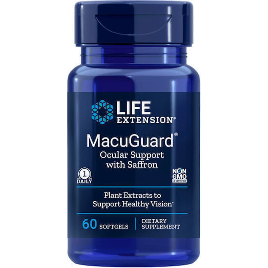 Life Extension MacuGuard Харчова добавка Спеціальна 60 м'яких гелів: ціни та характеристики