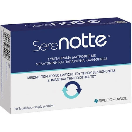 Specchiasol Serenotte плюс добавка для сну 30 таблеток: ціни та характеристики