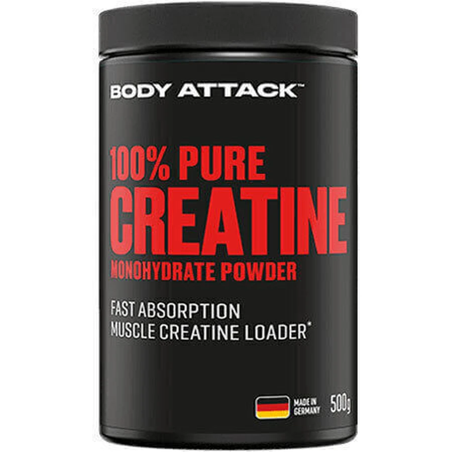 Body Attack 100% Pure Creatine Pur 500гр: цены и характеристики