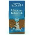 John Noa Happy Kids Омега 3/6/9 D3 Plus підходить для дітей 90 желейних цукерок Помаранчеві