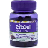 ZzzQuil Natura Мелатонінова добавка до сну 30 желейних цукерок Фруктові ягоди