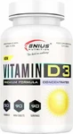 Genius Nutrition Вітамін D3 Вітамін для підтримки імунітету та здоров'я яєць 90 капс.