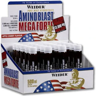 Weider Amino Blast Mega Forte 20 x 25ml Cherry Apple Apple