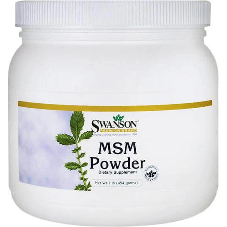 Swanson MSM Powder Joint & Bone Health Supplement 454gr: цены и характеристики