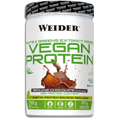Weider Веганский протеин без глютена и лактозы со вкусом шоколада 750 гр.: цены и характеристики