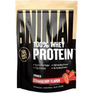 Animal 100% Whey Protein Сывороточный протеин со вкусом клубники 1 кг
