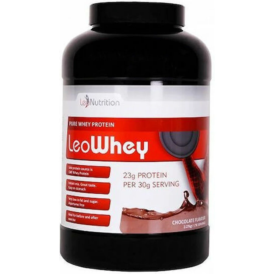 Leo Nutrition LeoWhey Whey Protein с шоколадным вкусом 2,27 кг: цены и характеристики