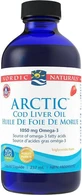 Nordic Naturals Arctic Cod Liver Oil Масло печени трески 1060 мг 237 мл Клубника