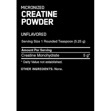 Optimum Nutrition Мікронізований креатин без смаку 634гр: ціни та характеристики
