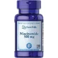 Puritan's Pride Ниацинамид Витамин для здоровья нервной системы 500 мг 100 таблеток