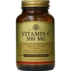 Solgar Vitamin C Вітамін для підтримки імунітету, шкіри та антиоксидантної дії 500 мг 100 рослинних капсул: ціни та характеристики