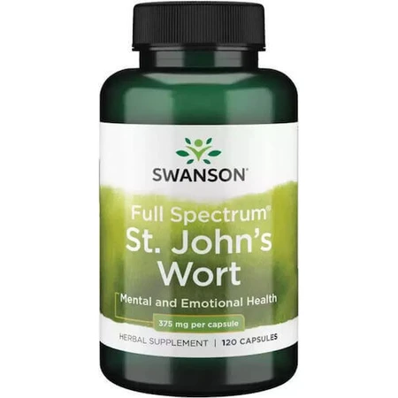 Swanson Full Spectrum St John's Wort 375 мг 120 капс: цены и характеристики