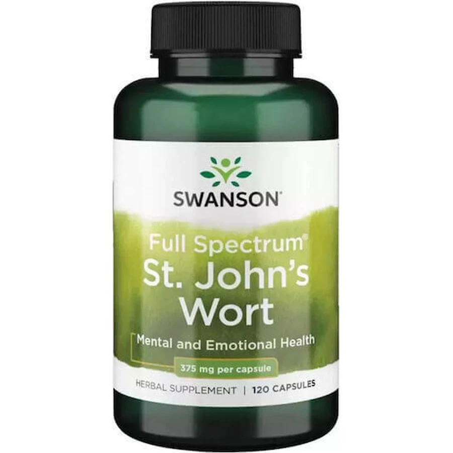 Swanson Full Spectrum St John's Wort 375 мг 120 капс: цены и характеристики