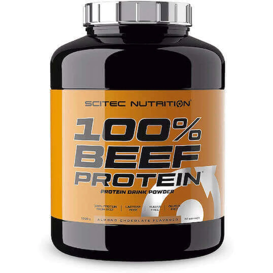 Scitec Nutrition 100% яловичий протеїн з карамельно-банановим смаком 1,8 кг: ціни та характеристики