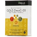 Ino Plus Gold ZincC-D3 Мультивитамины для энергии, укрепления иммунитета и нервной системы 1000iu 20 таблеток: цены и характеристики
