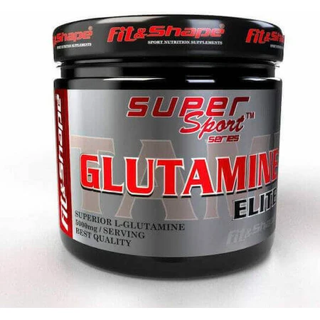 Fit & Shape Super Sport Series Glutamine Elite 300gr Unflavoured: цены и характеристики