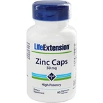Life Extension Цинк 50 мг 90 растительных капсул: цены и характеристики
