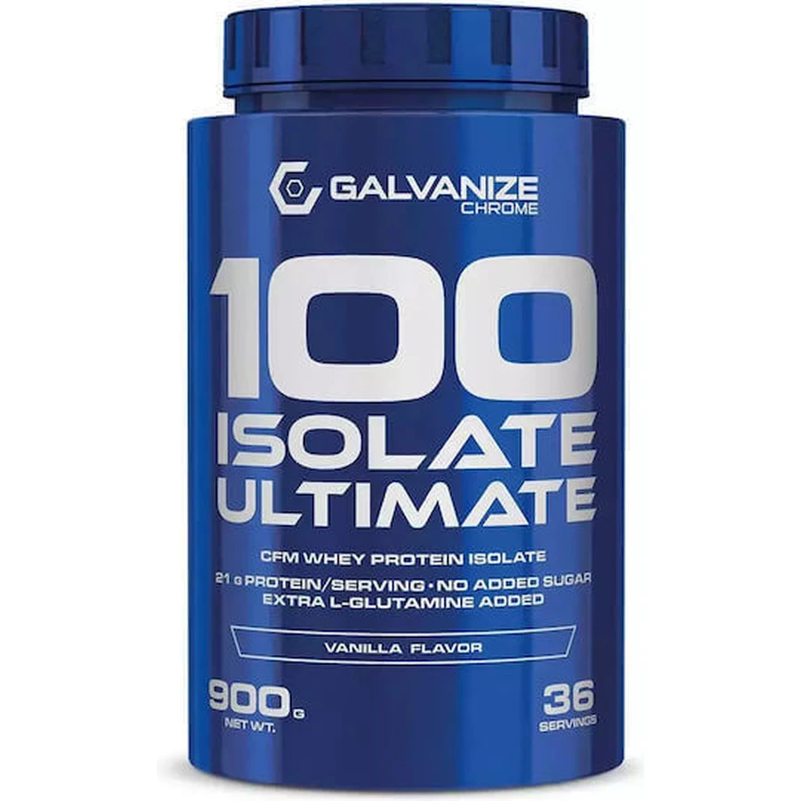 Galvanize Nutrition 100 Isolate Ultimate сироватковий протеїн зі смаком ванілі 900гр: ціни та характеристики