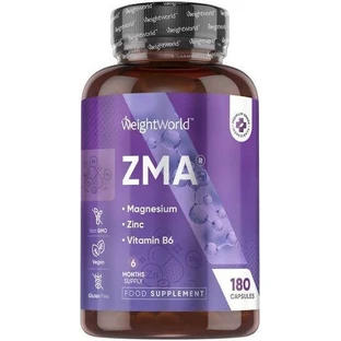 WeightWorld ZMA Цинк Цинк Магний 180 капсул