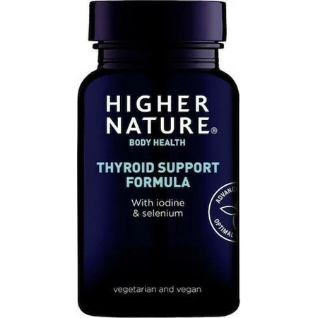 Формула підтримки щитовидної залози Higher Nature 60 трав'яних капсул: ціни та характеристики