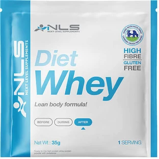 NLS Diet Whey Сывороточный протеин Whey Protein без глютена со вкусом шоколада 35гр