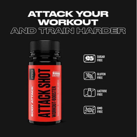 Body Attack Attack Shot Пищевая добавка Special 60 мл Дикая ягода: цены и характеристики