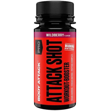 Body Attack Attack Shot Пищевая добавка Special 60 мл Дикая ягода: цены и характеристики