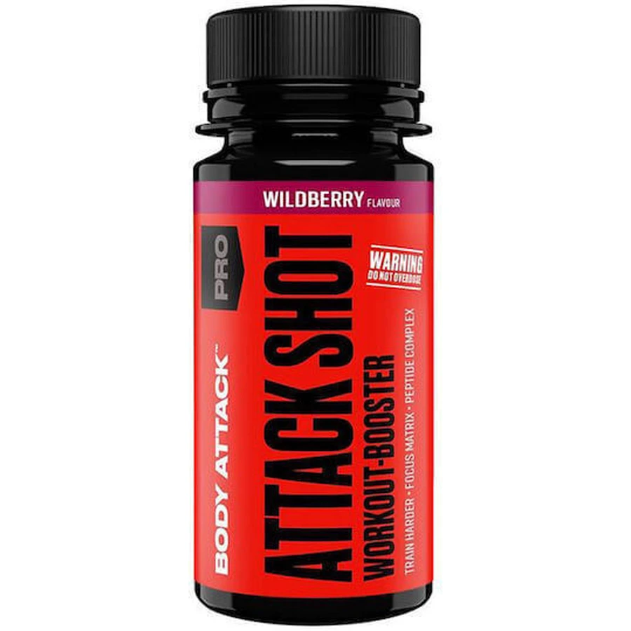Body Attack Attack Shot Пищевая добавка Special 60 мл Дикая ягода: цены и характеристики