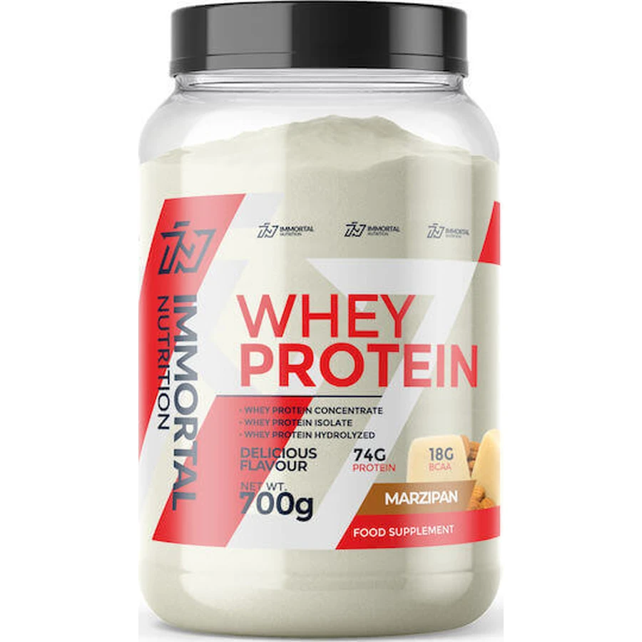 Immortal Nutrition Whey Protein Сироватковий протеїн зі смаком марципану 700гр: ціни та характеристики