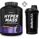 Biotech Usa Hyper Mass 2270 г печенье и крем и Biotech Usa Wave Shaker 600 мл черный курительный персональный пакет