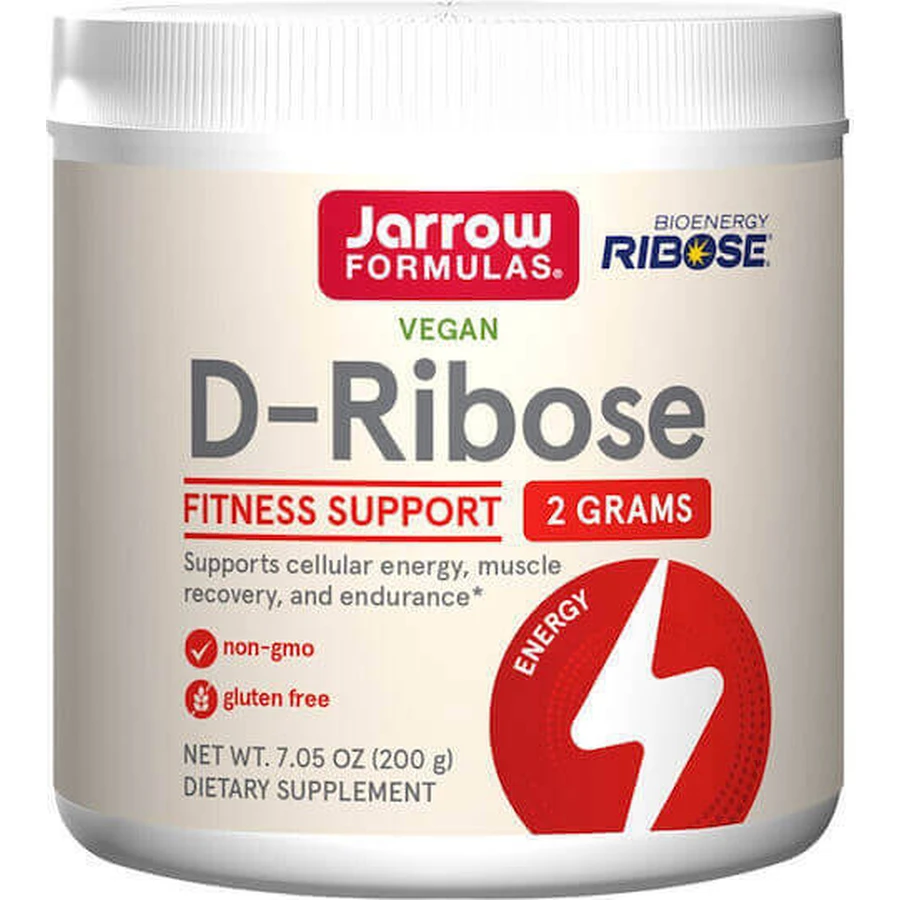 Jarrow Formulas D-Рибоза харчова добавка спеціальна 200гр: ціни та характеристики