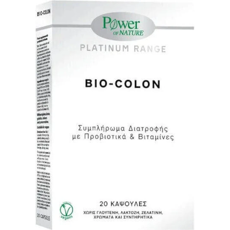 Пробіотик Power Health Bio Colon Probiotic 20 капс.: ціни та характеристики