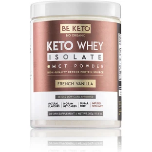 BeKeto Keto Whey Isolate + MCT Whey Protein со вкусом французской ванили 800 гр.