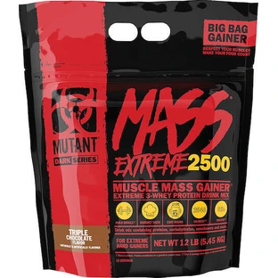 Mutant Mass Extreme 2500 Сироватковий протеїн зі смаком потрійного шоколаду 5.45кг