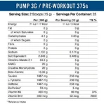 Applied Nutrition Pump 3G Pre-Workout 375гр Голубой малиновый лед: цены и характеристики