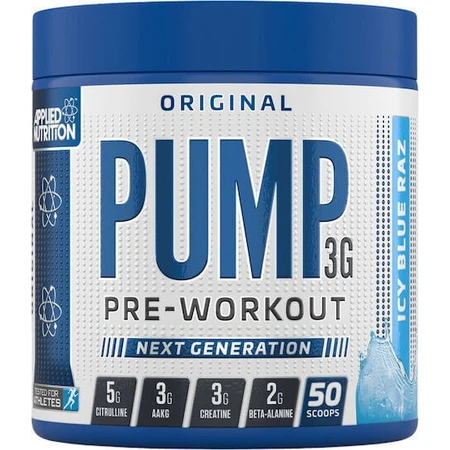 Applied Nutrition Pump 3G Pre-Workout 375гр Голубой малиновый лед: цены и характеристики