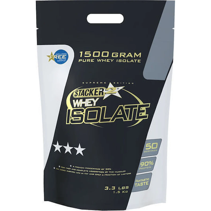 Stacker 2 Whey Изолят сывороточного протеина со вкусом банана 1,5 кг: цены и характеристики