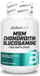 Biotech USA MSM Chondroitin Хондроїтин Глюкозамін Хондроїтин Глюкозамін Добавка для здоров'я суглобів та кісток 60 таб.