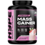 Hype Supplements Premium Mass Gainer со вкусом клубничного милкшейка 3 кг